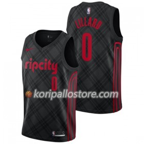 Portland Trail Blazers Damien Lillard 0 Nike City Edition Miesten Pelipaidat Swingman 